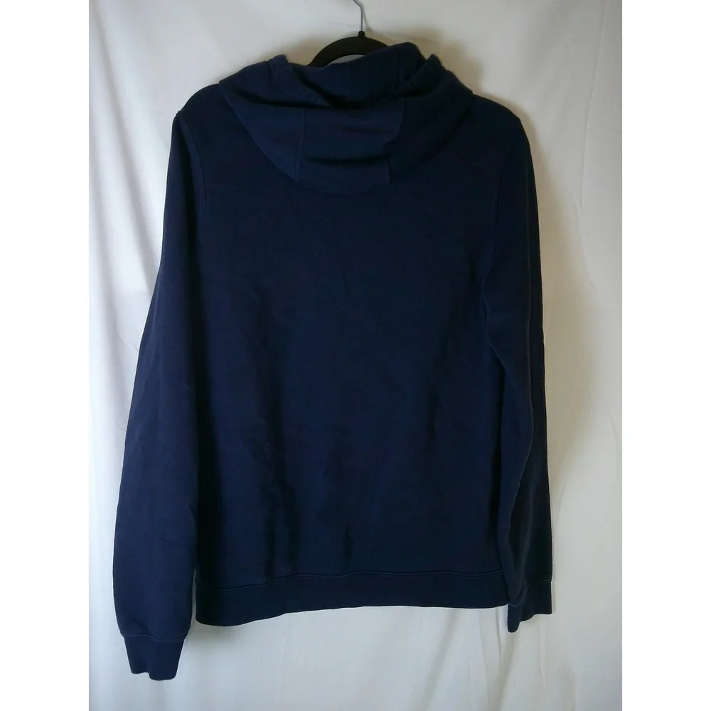 Nike Michigan Wolverines Hoodie Mens Small Navy Blue Yellow Pullover Sweatshirt‎